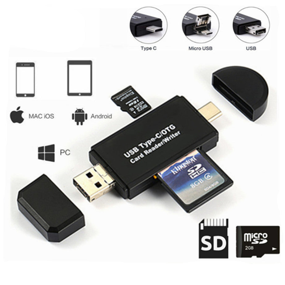 Zilkee™ OTG Memory Card Reader