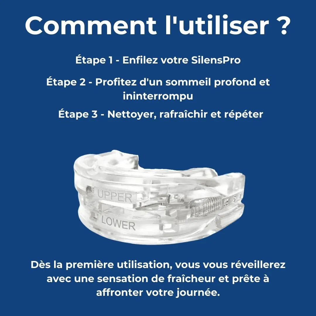 SILENSPRO : La fin des ronflements