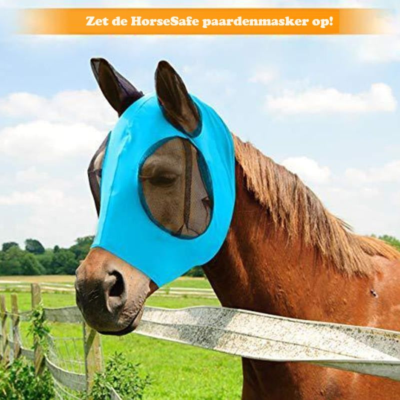 HorseSafe™ | Masque anti-mouches pour chevaux