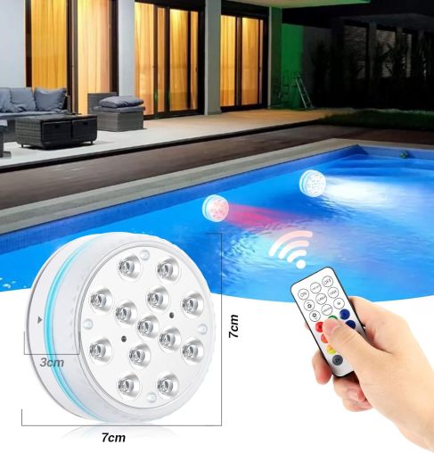 SuperLeds™ - Lumiére LED submersibles sans fils