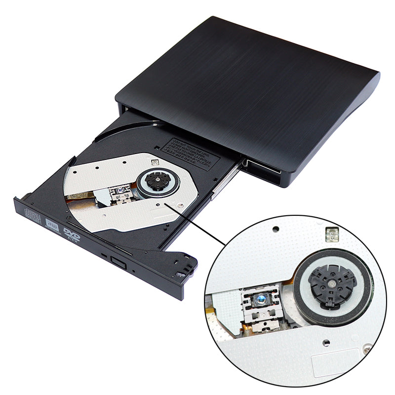 Zilkee™ External CD/DVD Reader & Writer